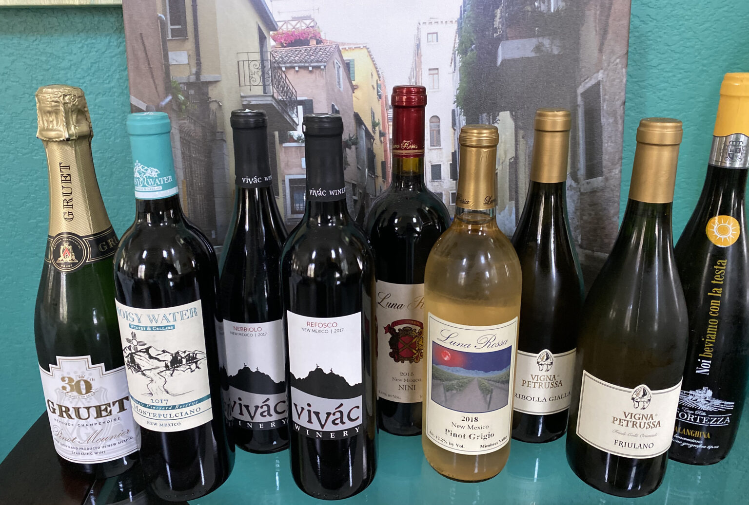 A Toast with Gruet Sparkling to Italian Wines and Italian Varietals