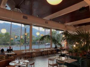 View Inside Looking Towards San Jacinto Mountains