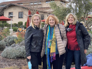 The Three Women After Our Tablas Creek Tasting