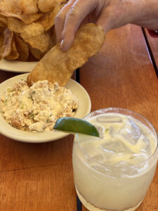 The Grill Homemade Chips and Onion Dip