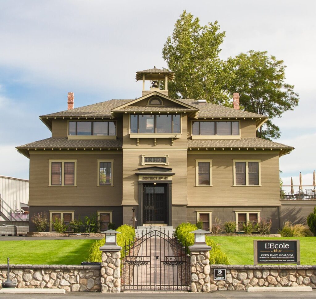 L'Ecole No. 41 Schoolhouse Winery built in 1915