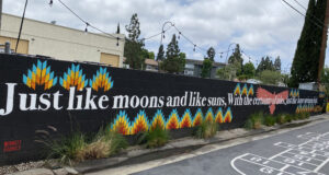 Mural of Just Like Moons and Like Suns