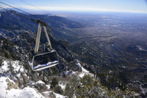 Sandia Peak Ski Tram by Jay Blackwood