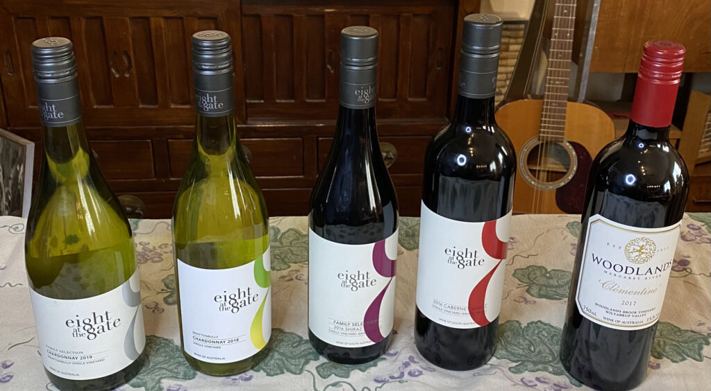 Eight at the Gate and Woodland Wines from Australia
