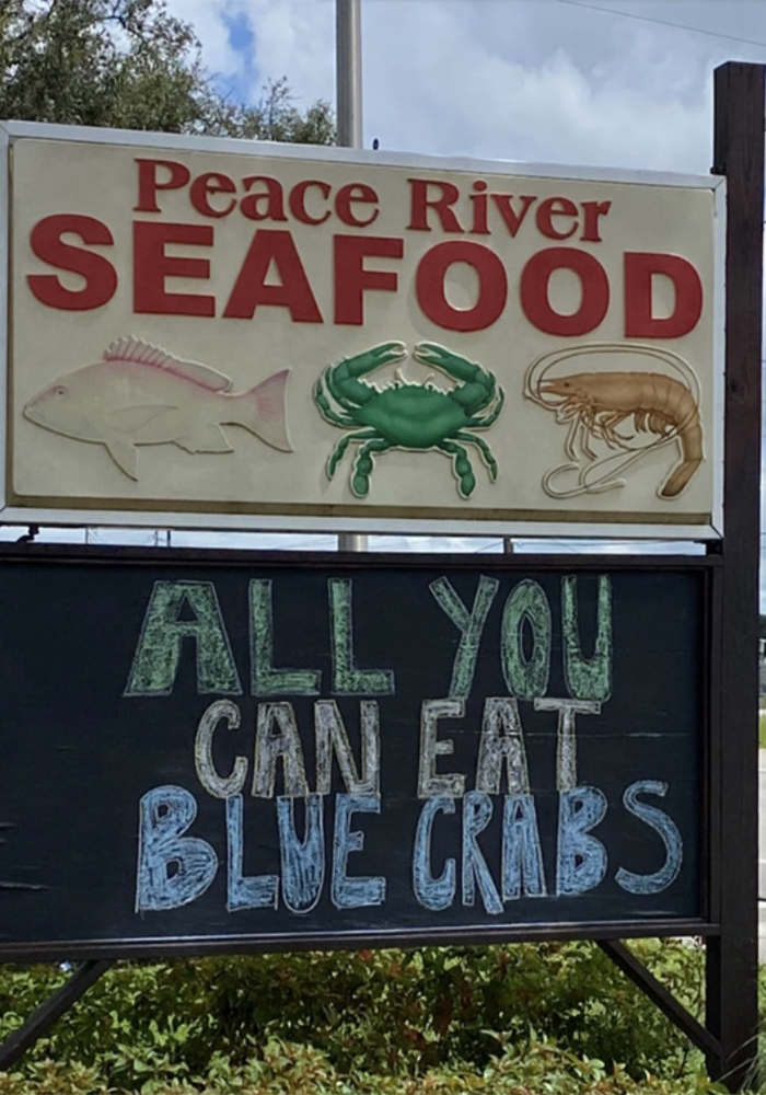 Peace River Seafood Restaurant & Market in Punta Gorda, Florida