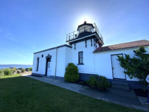 Point No Point Lighthouse on the Kitsap Peninsula