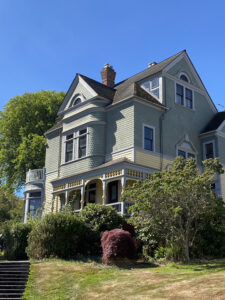 Victorian style home (and haunted) in Port Gamble
