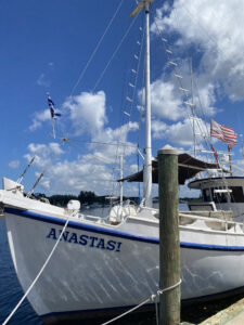 "Anastasia" Sponge Boat in Tarpon Springs