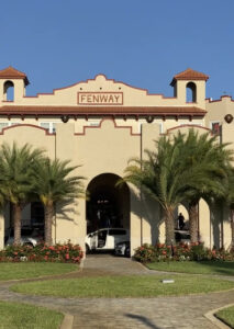 Fenway Hotel built in the classic Spanish style