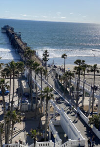 Oceanside Pier, the longest wooden pier on the west coast