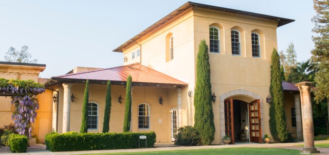 The front of the Trentadue Winery