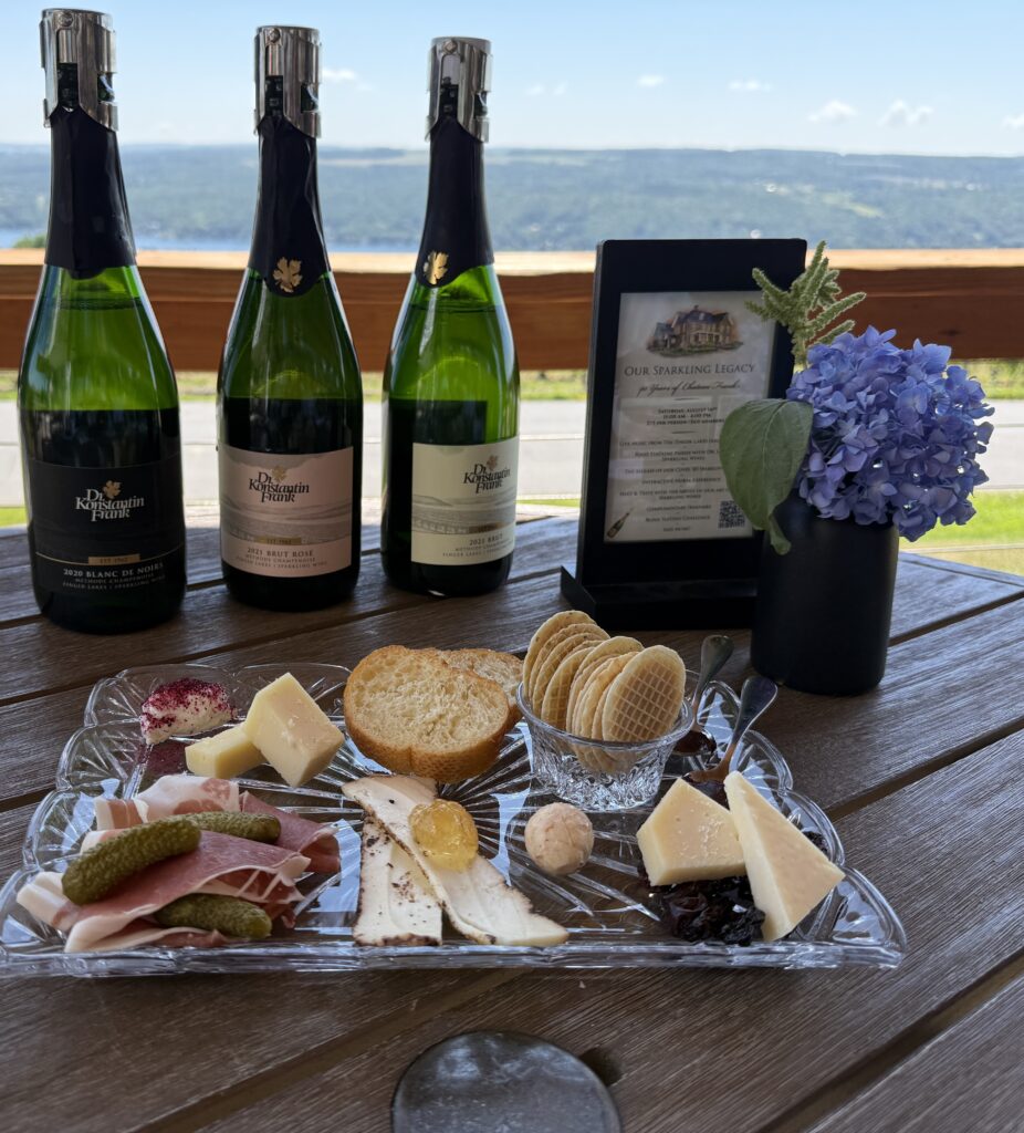 Dr. Konstantin Frank Sparkling Wines with a Charcuterie Pairing